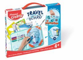 TRAVEL BOARD JUEGOS Y DIBUJOS BORRABLES