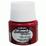 PINTURA SETACOLOR OPACO 45 ML ROJO DE ORIENTE TORN