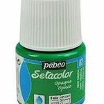 PINTURA SETACOLOR OPACO 45 ML VERDE VEGETAL