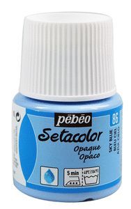 PINTURA SETACOLOR OPACO 45 ML AZUL CIELO