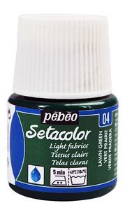 PINTURA SETACOLOR TEJIDOS CLAROS 45 ML VERDE PRADE