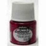 PINTURA SETACOLOR TEJIDOS CLAROS 45 ML ROJO CARDEN
