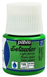 PINTURA SETACOLOR TEJIDOS CLAROS 45 ML VERDE LUZ