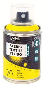 PINTURA TEXTIL 7A SPRAY 100ML - AMARILLO