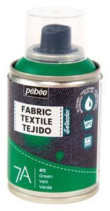 PINTURA TEXTIL 7A SPRAY 100ML - VERDE