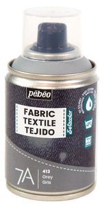 PINTURA TEXTIL 7A SPRAY 100ML - GRIS CLARO