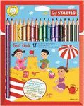 LAPICES 18 COLORES GRUESO STABILO