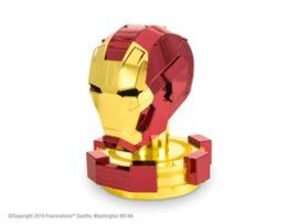 MAQUETA METAL MARVEL CASCO IRON MAN
