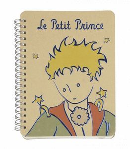 CUADERNO ANILLAS A5 EL PRINCIPITO CON CAPA RELIEVE