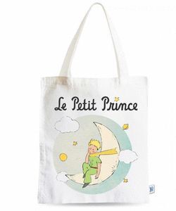BOLSA DE TELA CON ASAS EL PRINCIPITO LUNA