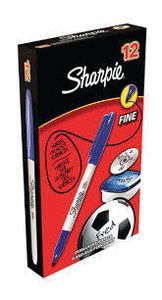 ROTULADOR PERMANENTE SHARPIE FINO 0.9 MM AZUL