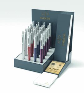 EXPOSITOR BOLIGRAFO PARKER JOTTER CORE 20 UNID