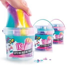 SLIME SUPER BUCKET WITH DECORATIONS SDO.