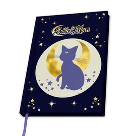 CUADERNO A5 SAILOR MOON LUNA   ARTEMIS