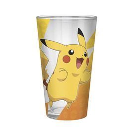 VASO GRANDE 400ML LAMINA DE PIKACHU POKEMON