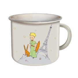 TAZA METALICA 355ML +CAJA EL PRINCIPITO ZORRO PARIS