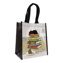 BOLSA DE RAFIA CON ASAS CHATONS BOOKS