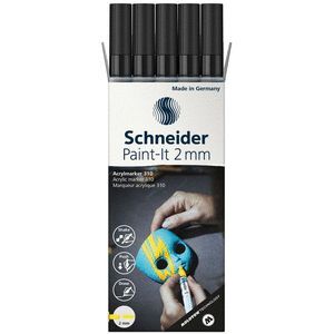 ROTULADOR SCHNEIDER PAINT-IT 310 2MM NEGRO
