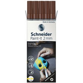 ROTULADOR SCHNEIDER PAINT-IT 310 2MM MARRON