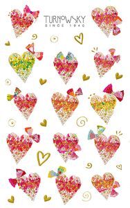 STICKER TURNOWSKY CORAZONES 11 549
