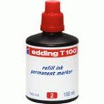TINTA EDDING ROJA T-100