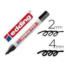 MARCADOR EDDING 750 NEGRO