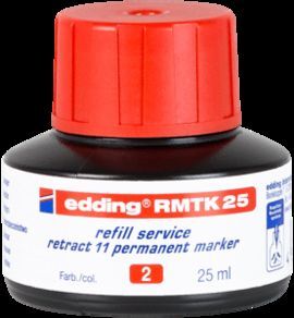 TINTA RECARGA EDDING RMTK 25 EDDING 11 ROJO