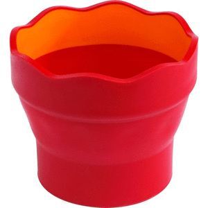 VASO PLEGABLE PARA EL AGUA CLIC GO ROJO
