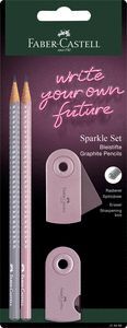 BLISTER 2 LAPICES SPARKLE PERLADO, GOMA Y AFILA SL