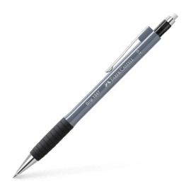 PORTAMINAS FABER GRIP 1347 0,5/0,7 MM GRIS PIEDRA