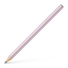 LAPIZ FABER CASTELL GRAFITO JUMBO SPARKLE ROSA MET