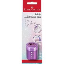 SACAPUNTAS FABER CASTELL DOBLE ROLLON SPARKLE BLIS