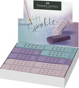 GOMA FABER CASTELL SPARKLE ROLLON COLORES METALIZA