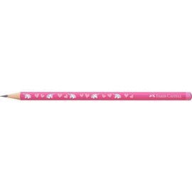 LAPIZ FABER UNICORNIO GRAFITO HB ROSA