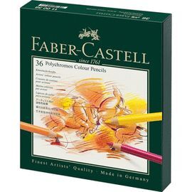 LAPIZ FABER CASTELL POLYCHROMOS 36 COLORES SURTIDO