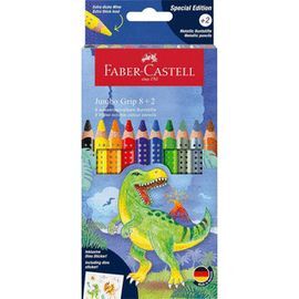 LAPIZ FABER CASTELL JUMBO GRIP 8 COLORES EDICION E