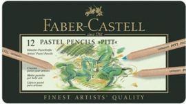 LAPIZ FABER PASTEL C/12 COLORES