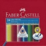 CAIXA 24 COLORS FUSTA FABER CASTELL