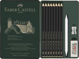 LAPIZ FABER CASTELL PITT GRAPHITE MATT 11 GRADUACI