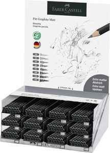 EXPOSITOR PITT GRAPHITE MATT CON 144 LAPICES DE GR