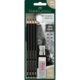 BLISTER DE GRAFITO PITT GRAPHITE MATT 2B 6B 10B 14