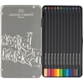 LAPIZ FABER CASTELL BLACK EDITION 12 COLORES BASIC