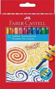 CERA FABER TWIST 12 COLORES SURTIDOS
