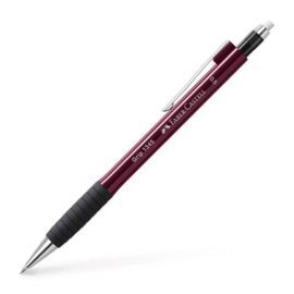 PORTAMINAS FABER GRIP 1345 0,5/0,7 MM ROJO VINO