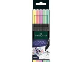 ROTULADOR GRIP FINEPEN 0.4 MM ESTUCHE 5 COLORES PA