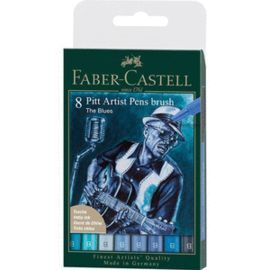 ROTULADOR FABER PITT ARTIST PEN BRUSH ESTUCHE 8 TO