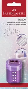 SACAPUNTAS FABER CASTELL DOBLE ROLLON SPARKLE BLIS