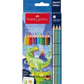 LAPIZ FABER CASTELL COLOR GRIP 10 COLORES EDICION