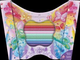 LAPIZ FABER CASTELL SPARKLE PASTEL ESTUCHE METAL M