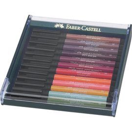 ROTULADOR FABER CASTELL PITT ARTIST PEN 12 TONOS T
